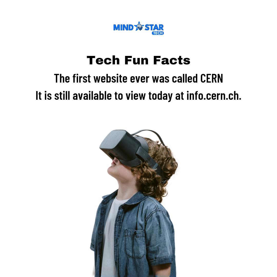 The first website ever was called CERN